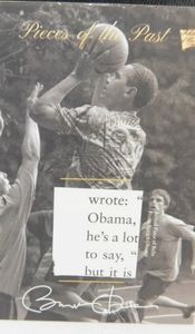 Barack Obama relic card P.O.T.P